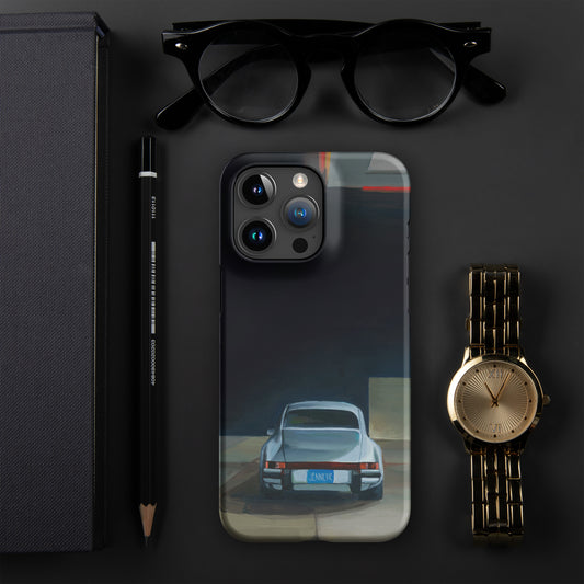 Naked man fears no pickpocket (no text) iPhone case