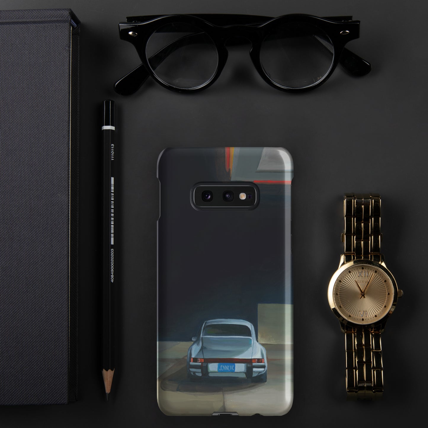 The naked man fears no pickpocket (no text) Samsung phone case