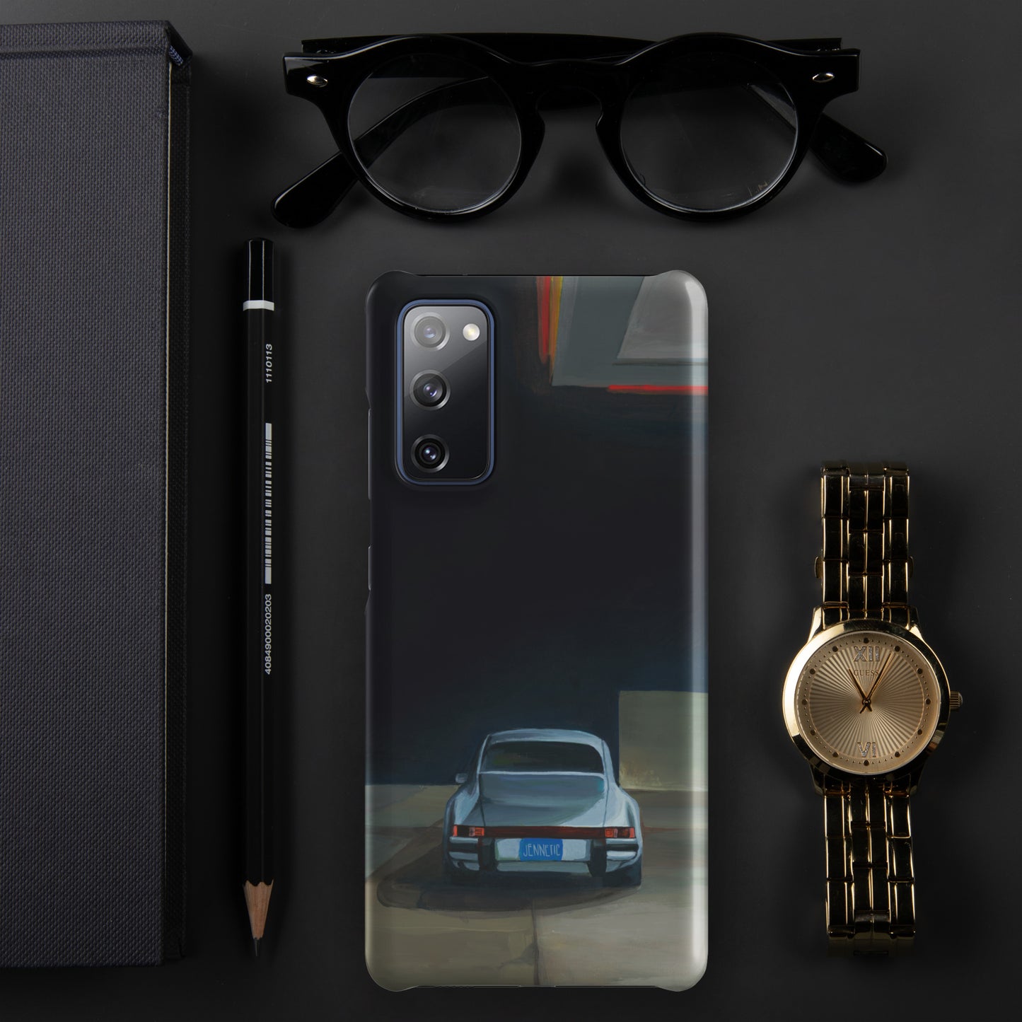 The naked man fears no pickpocket (no text) Samsung phone case