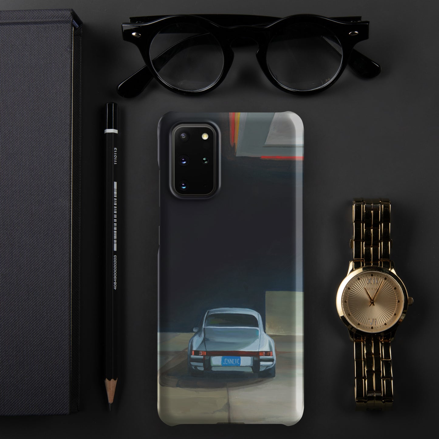 The naked man fears no pickpocket (no text) Samsung phone case