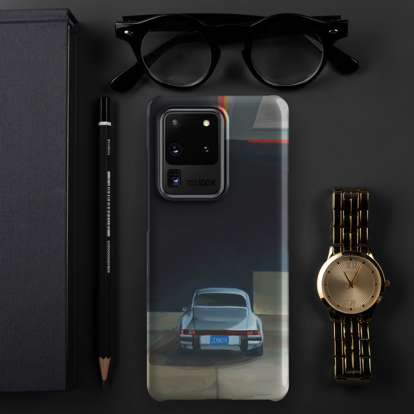 The naked man fears no pickpocket (no text) Samsung phone case