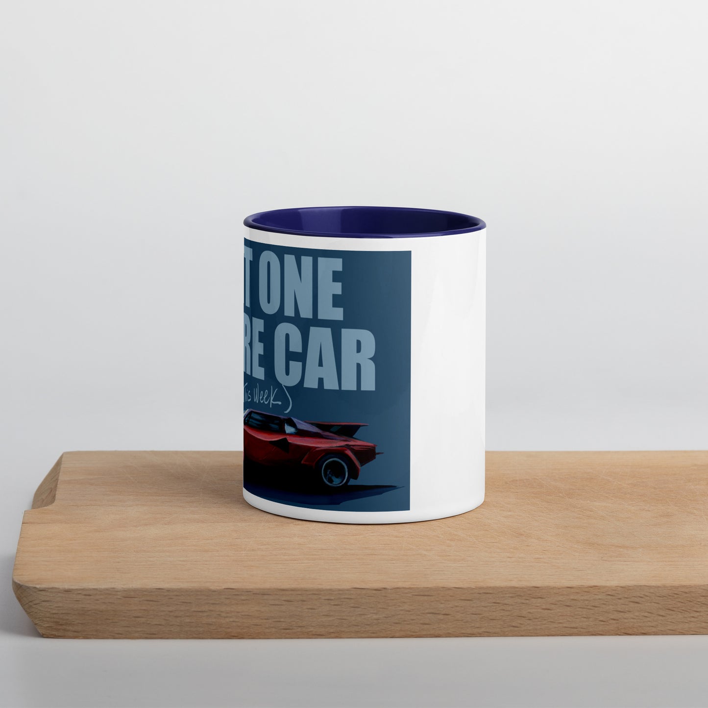 Just one more car this week mug