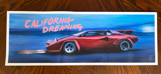 California dreaming poster prints 1/12