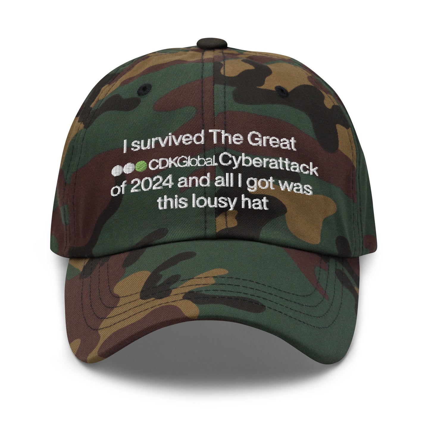 I survived The Great CDK Cyberattack of 2024 and all I got was this lousy hat