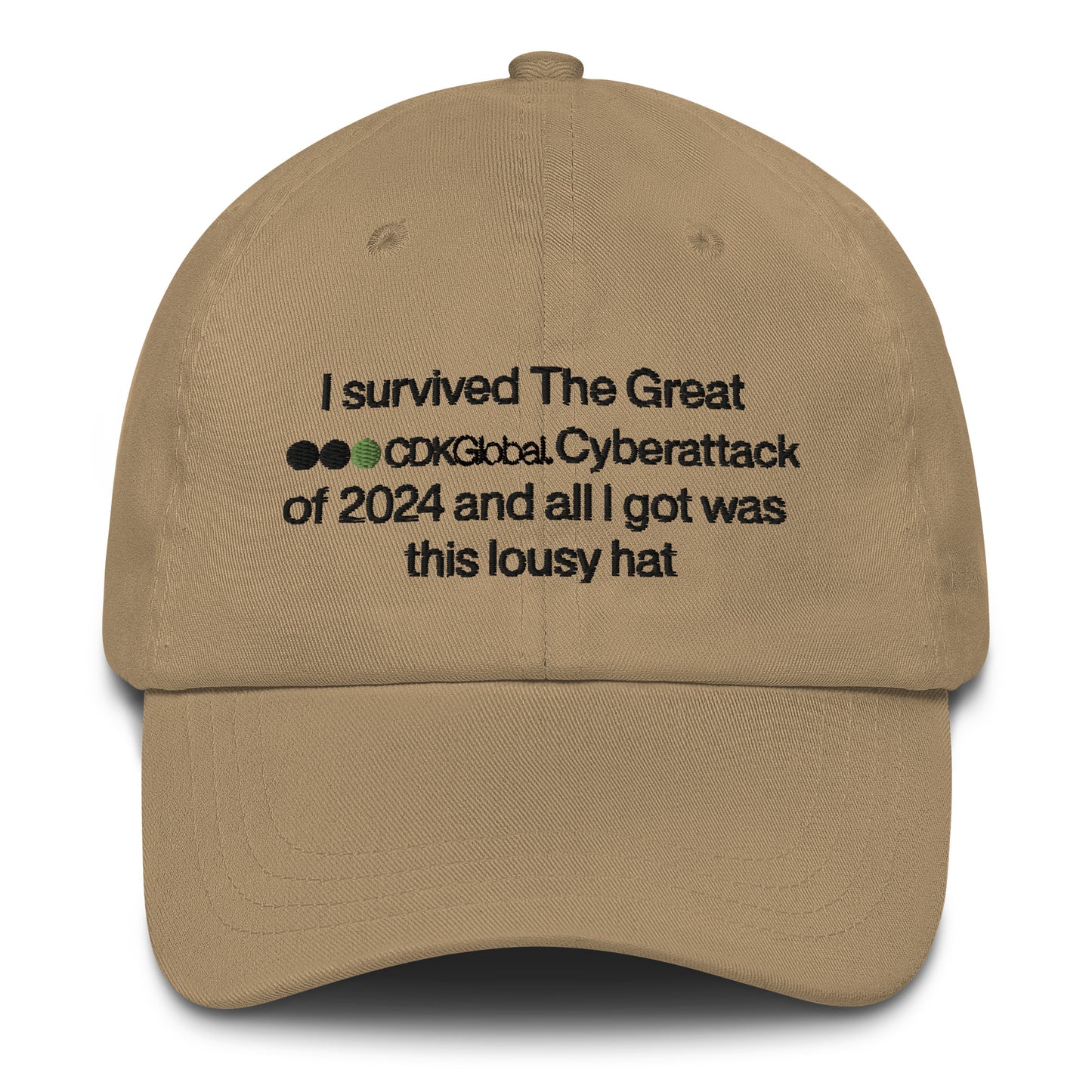 I survived The Great CDK Cyberattack of 2024 and all I got was this lousy hat