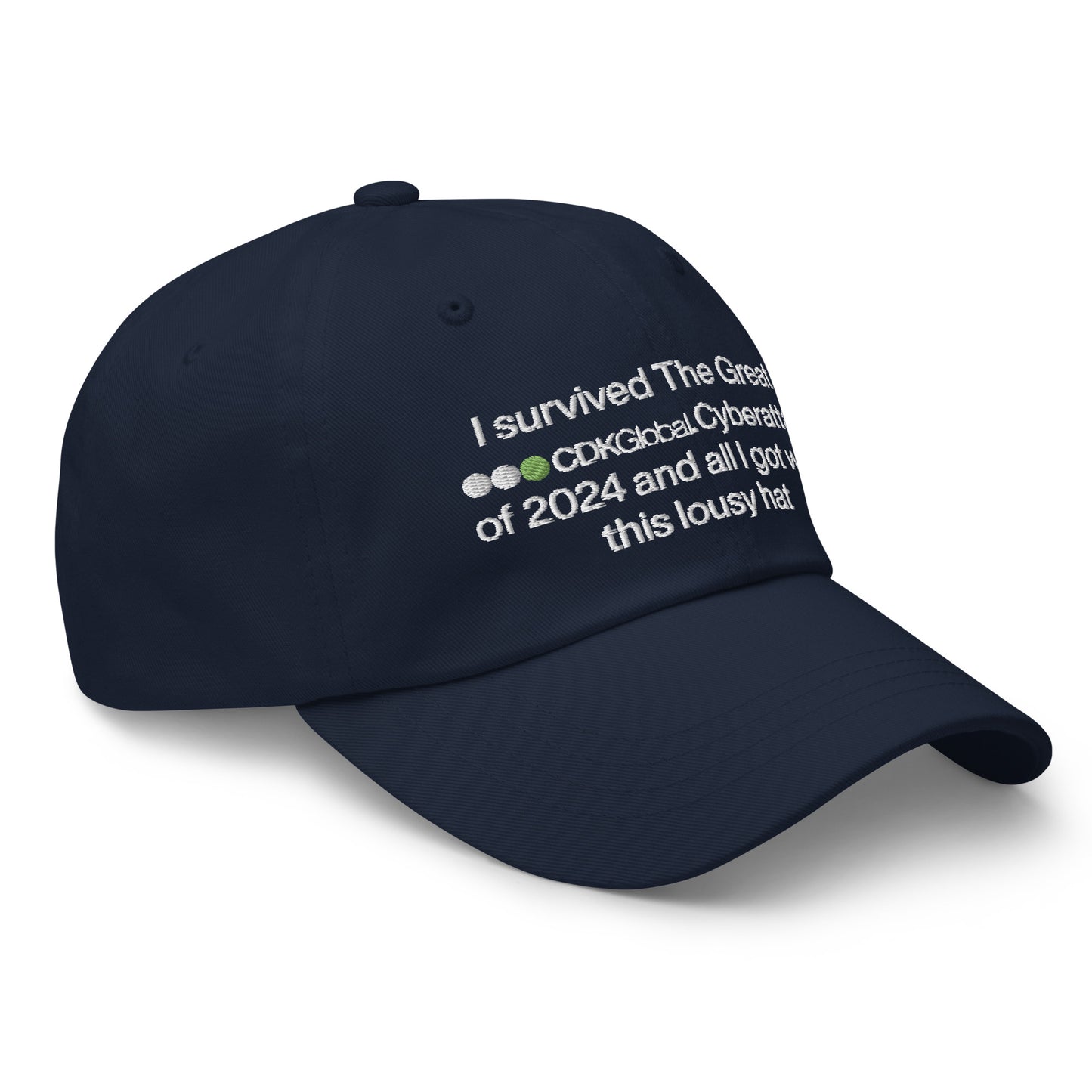 I survived The Great CDK Cyberattack of 2024 and all I got was this lousy hat